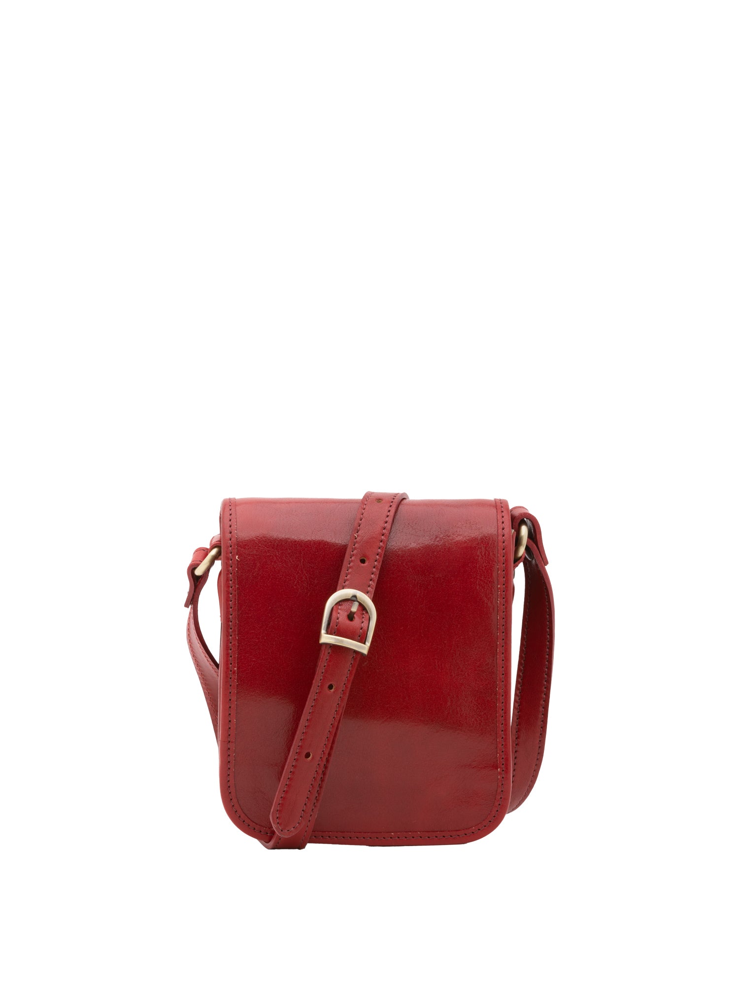 Borsa a tracolla da uomo In Vera pelle Made in Italy 20x16,5x10 cm