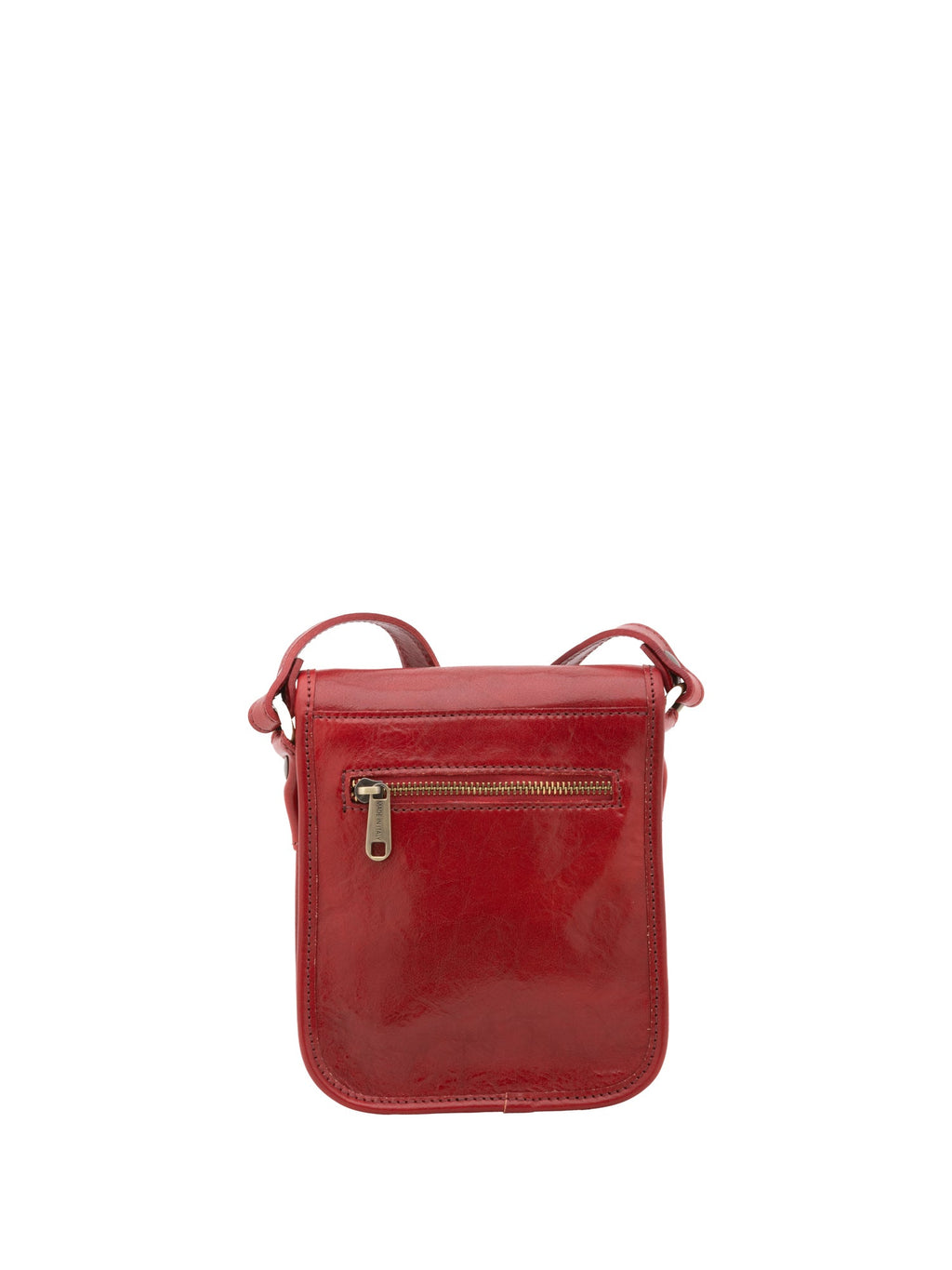 Borsa a tracolla da uomo In Vera pelle Made in Italy 20x16,5x10 cm